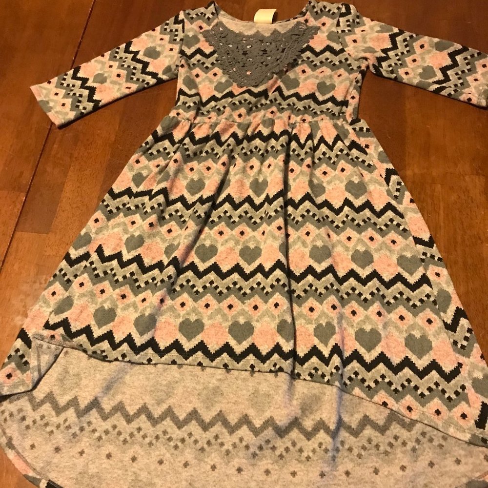 Faded Glory knit girls dress